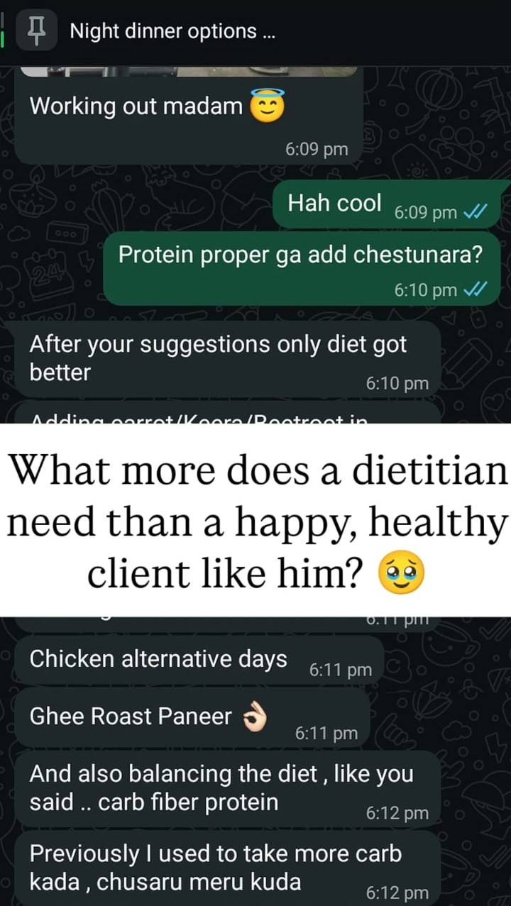 Diet Transformation Success